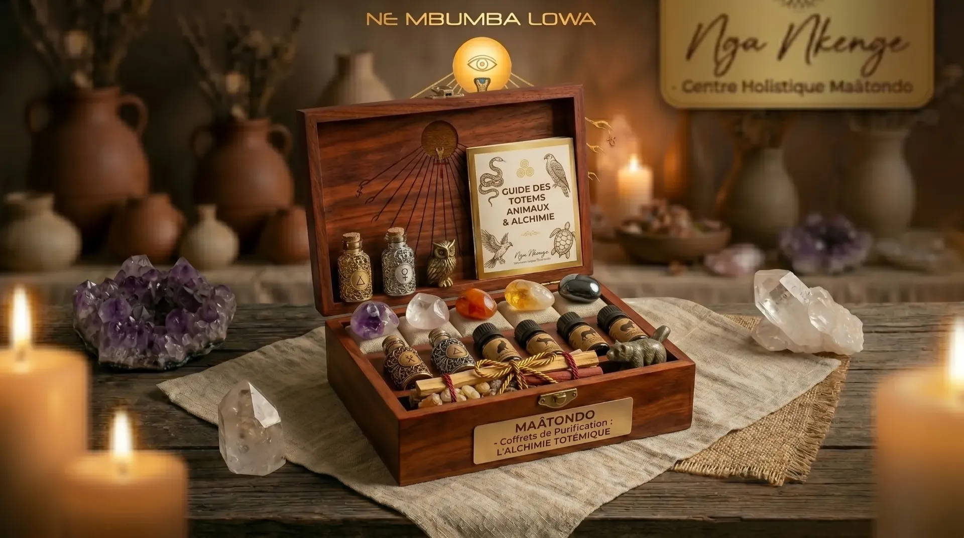 COFFRET 3 – L’ALCHIMIE TOTÉMIQUE
