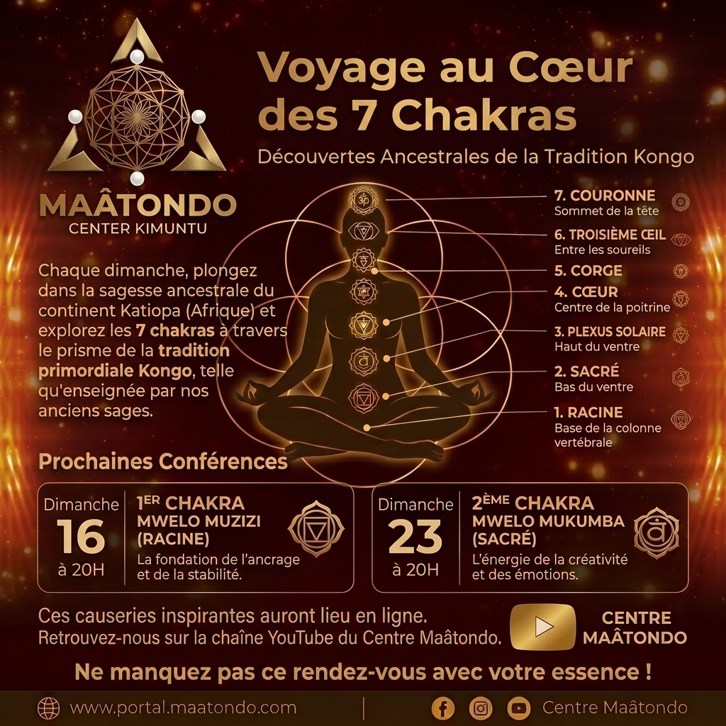 7 lundis, 7 Chakras (Bimwelo)